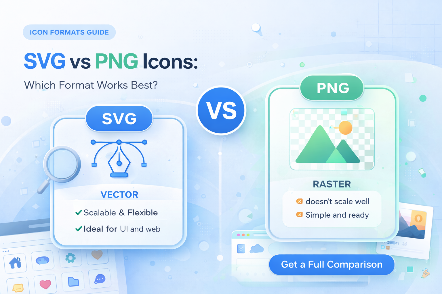 SVG vs PNG Icons: Which Format Works Best?
